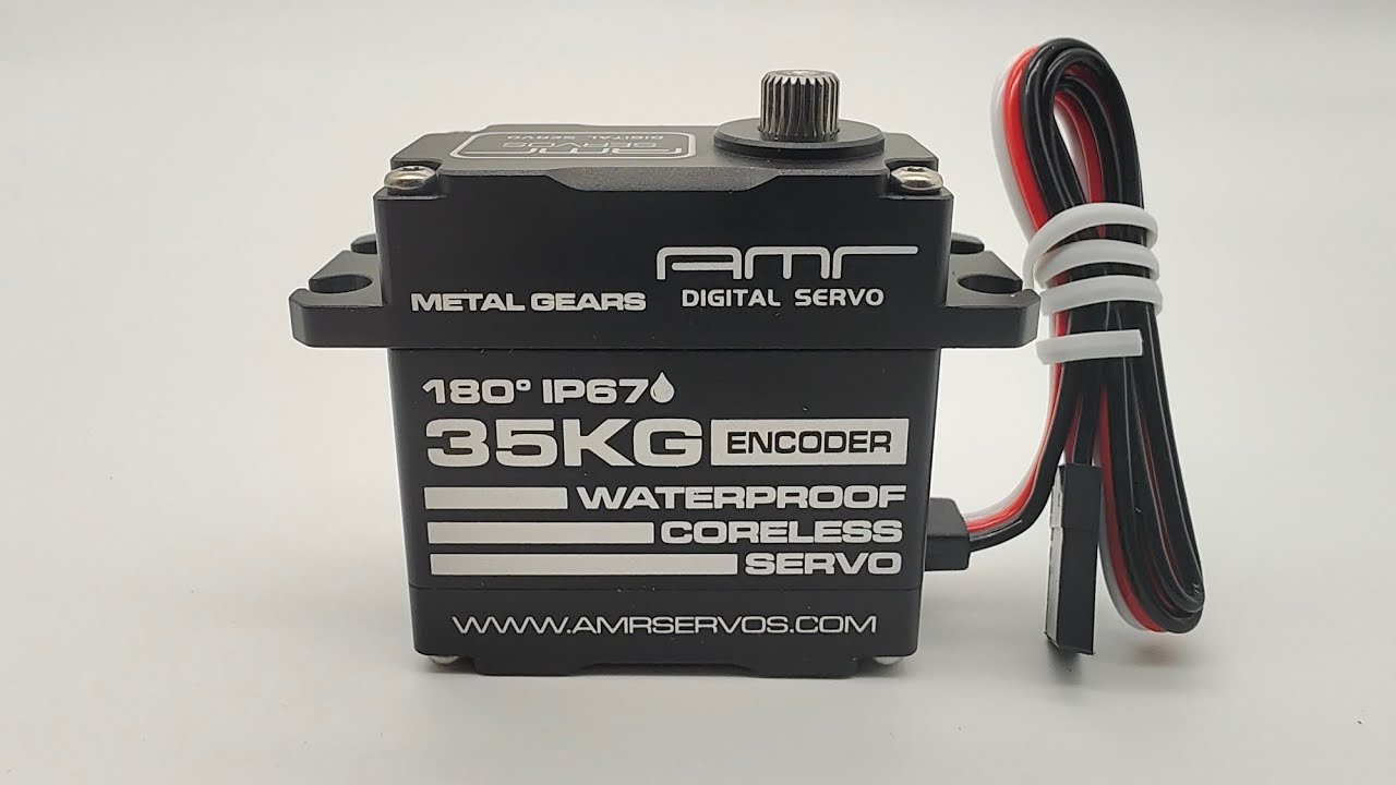 AMR Servos 35kg Standard Size Coreless Servo Torque Test Results for our client in Davao.