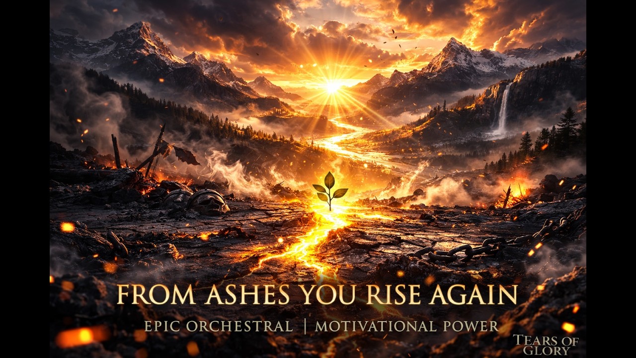 From Ashes You Rise Again | Epic Orchestral Music | Motivational Power