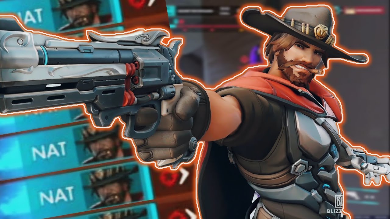 DOMINATING lobbies on Cassidy as a console hitscan player | Overwatch 