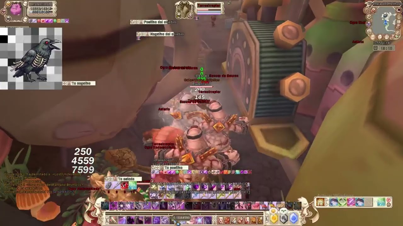 Grand Fantasia Memories Classic - Necro 60 Solo Raid SP-Cultivo