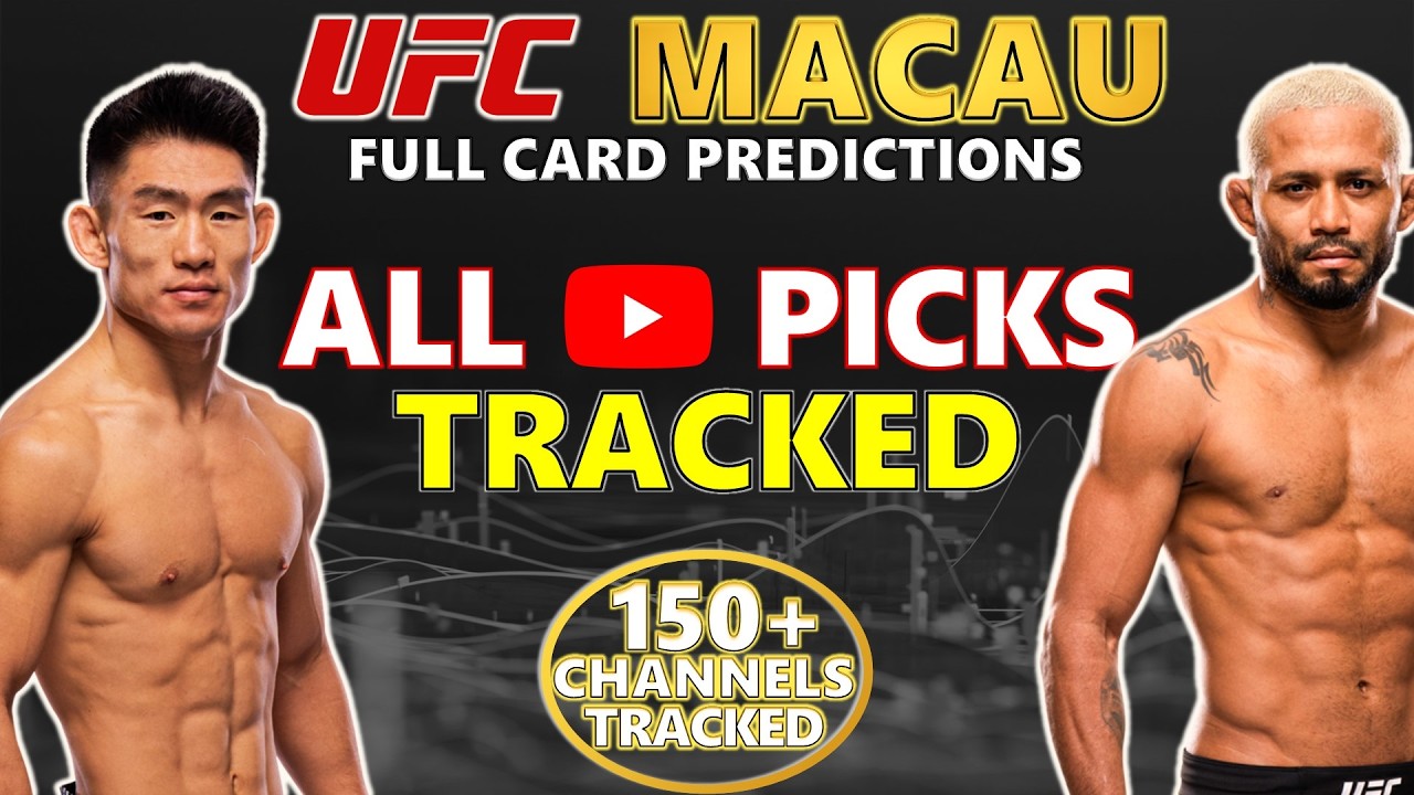 UFC Macau: Song vs. Figueiredo - EVERY Channel Tracked (1,000+ Picks!)