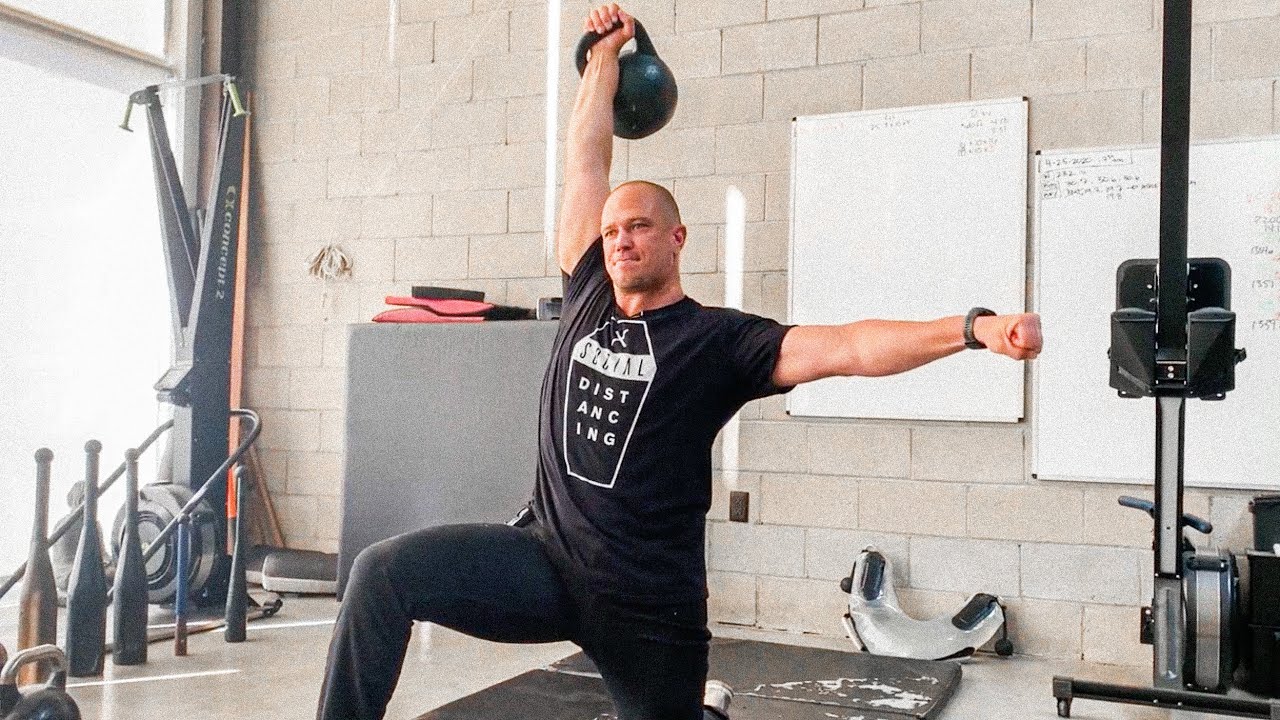 KettleBell Half Kneeling Press - Turkish Getup Mastery series