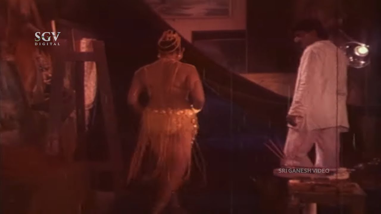 Devaraj Panting Priya's Beauty Bold Scenes | Uthkarsha Kannada Movie | Devaraj Best Scenes