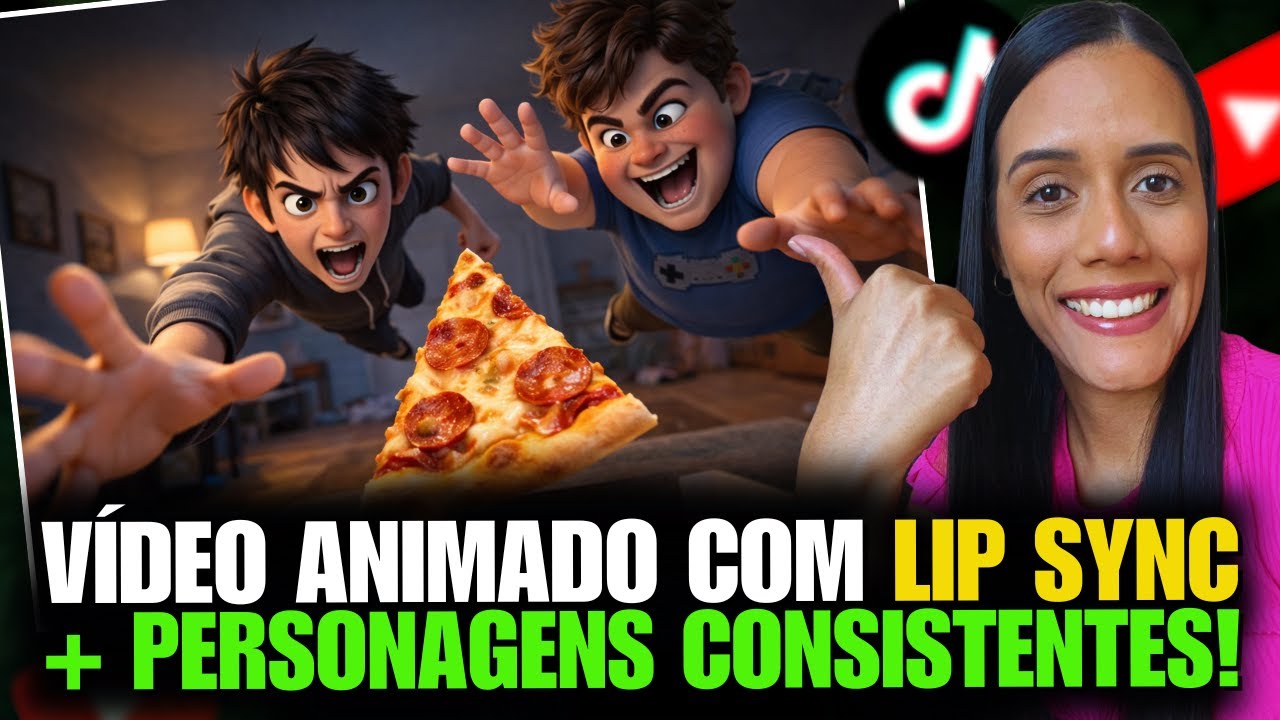 A Melhor Ferramenta de IA para VÍDEO ANIMADO com Lip Sync e PERSONAGENS CONSISTENTES