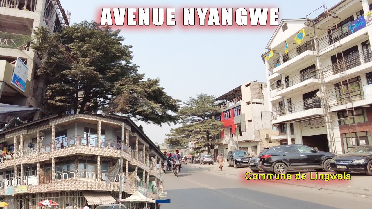 Découverte Kinshasa | Avenue NYANGWE | Commune de Lingwala
