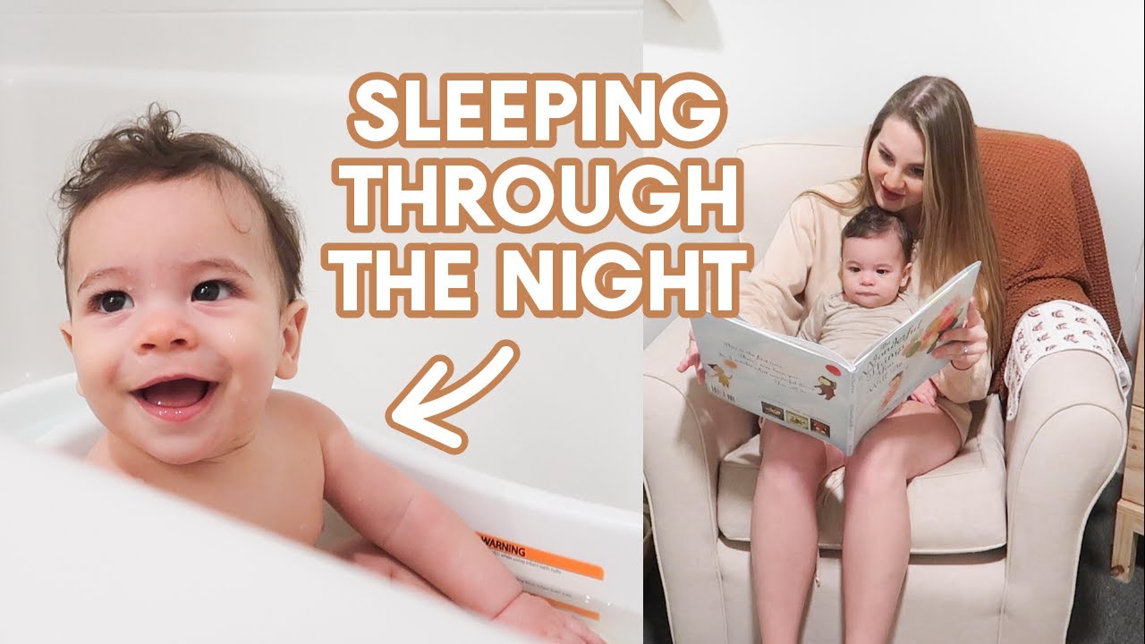 NIGHT ROUTINE WITH A 6 MONTH OLD