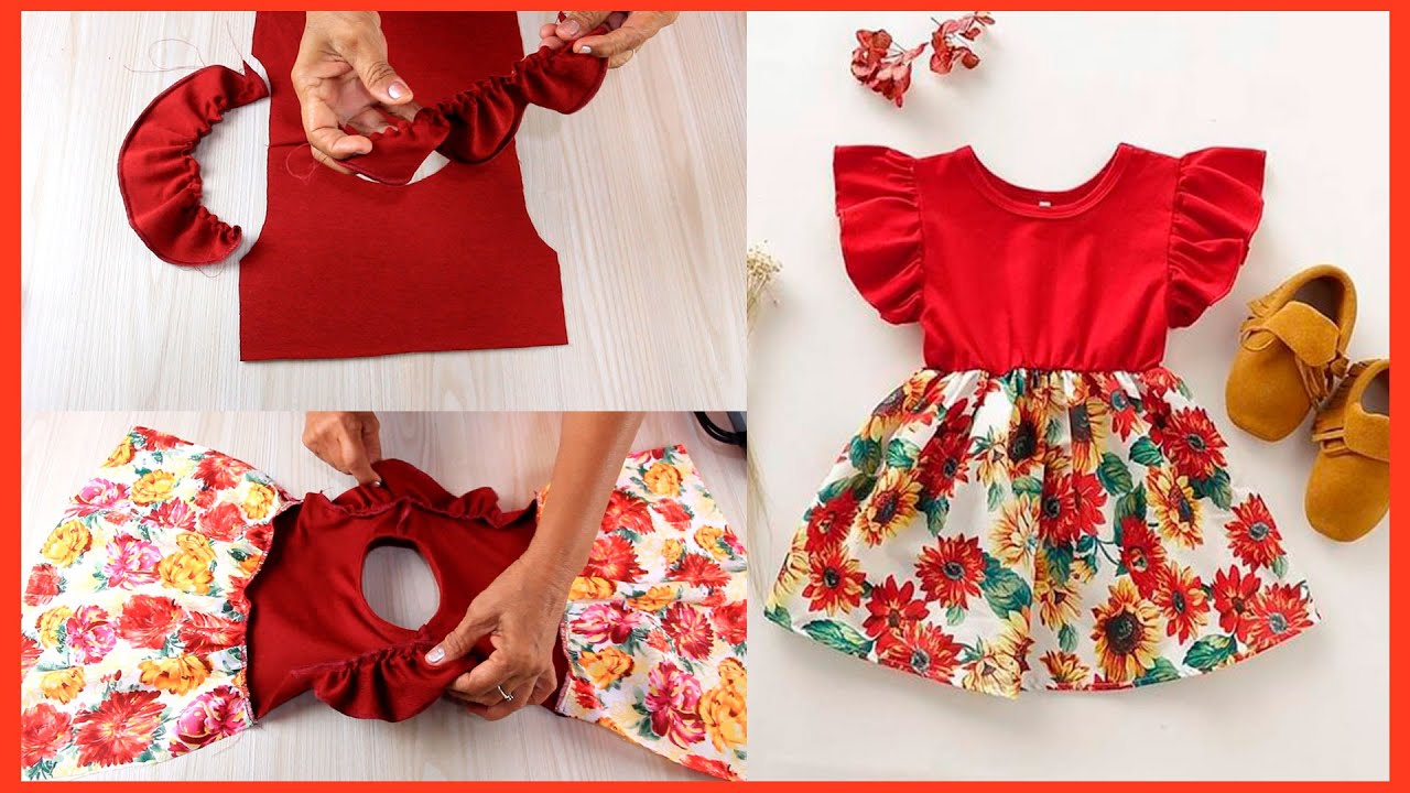 ✅ Coser y vender 🧡 2 formas de usar vestidos PARA NIÑA