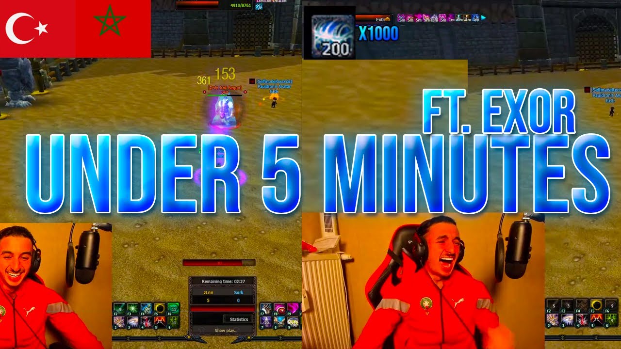 Ex0r and I made players RAGE QUIT they wanted to QUIT 4Story 😂