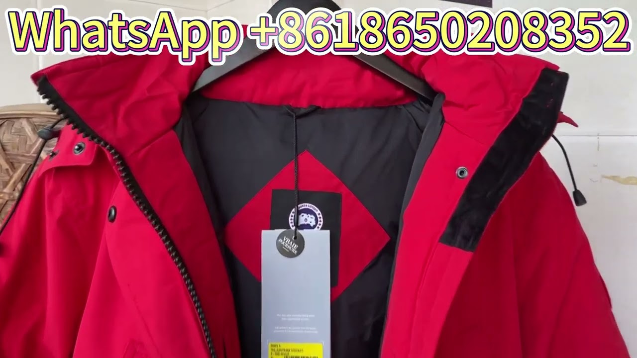 Unboxing Canada Goose Trillium Parka Fusion Fit Classic Disc Red | Ultimate Winter Luxury Warmth!❄️🧥