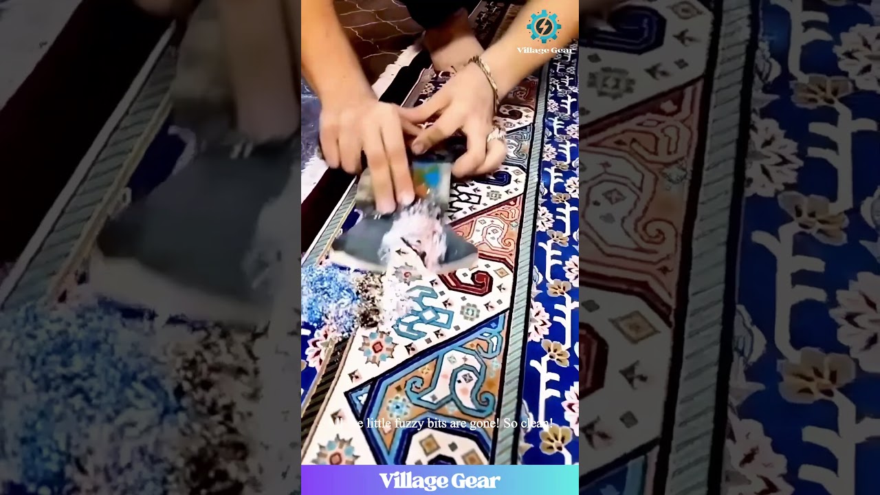 My Brain is SO SMOOTH After Watching This! 😂 #rug #carpet #satisfying