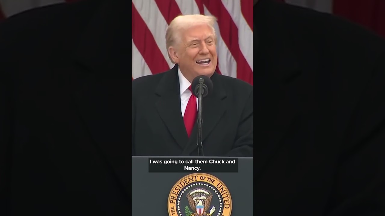 Was going to call turkeys ‘Chuck & Nancy’
