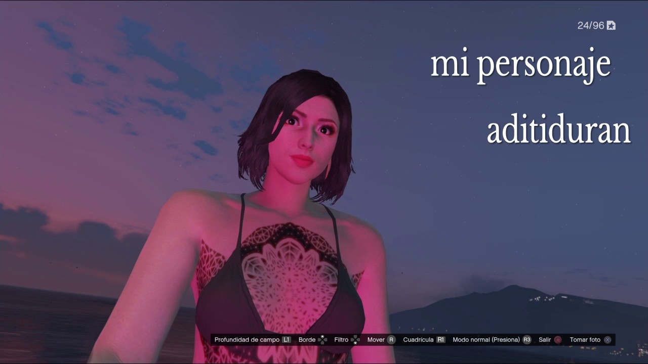 Mi personaje bonita gta online nueva  aditiduran -aleyuju