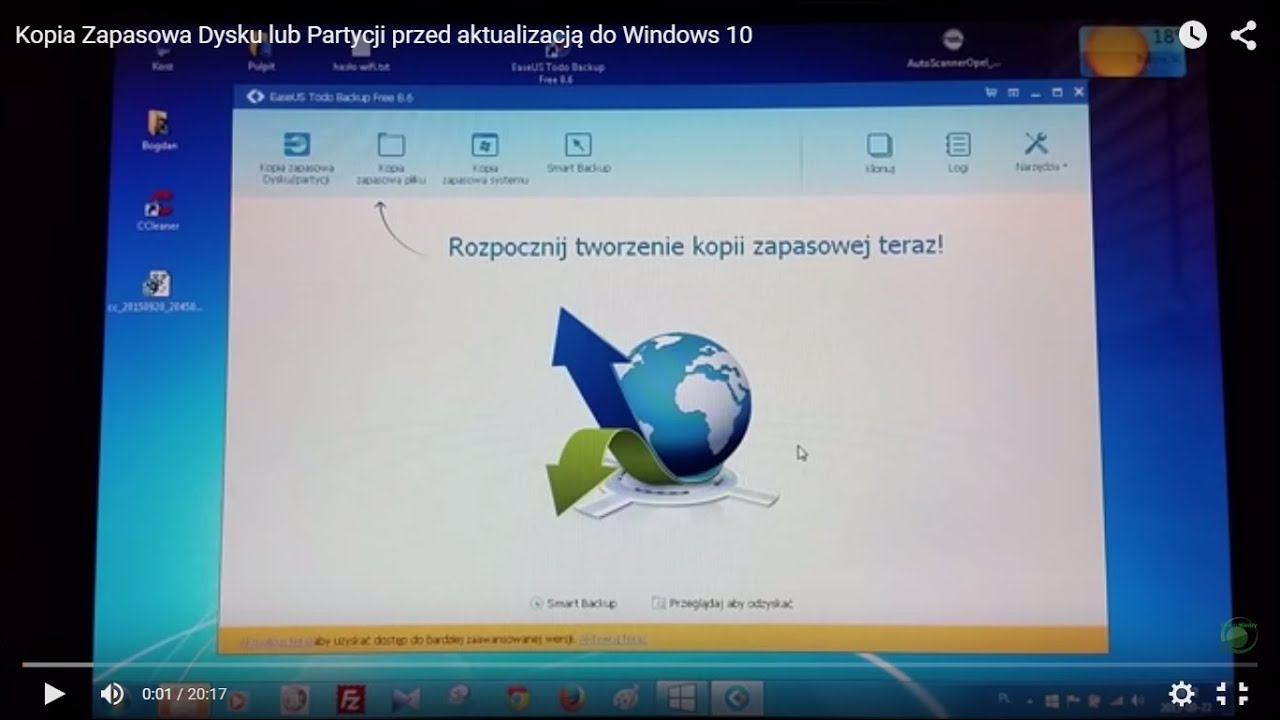 Kopia Zapasowa Dysku lub Partycji przed aktualizacją do Windows 10 | ForumWiedzy