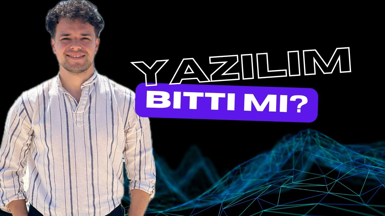 Yazılım BİTTİ mi? 2025’te Yazılımcı olunur mu?