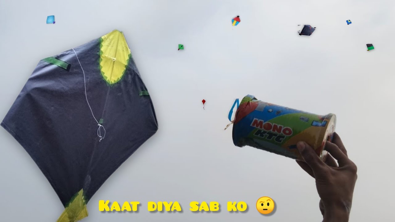 Kite Flying Mono Kite Fighter And  Unboxing | kite | kite flying #kiteflying #kite #viral #trending 