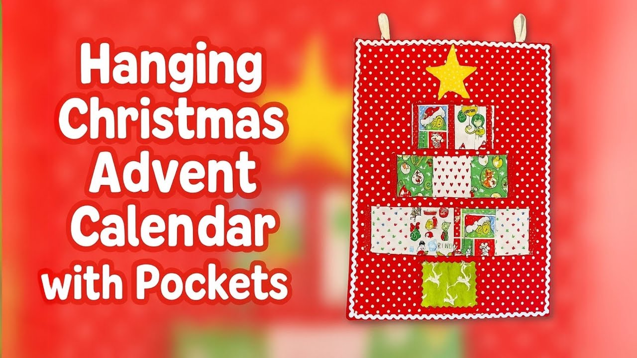 🎄 How to Sew a Beginners EASY Plush Fabric Christmas Tree (+ Printable PDF Sewing Pattern)