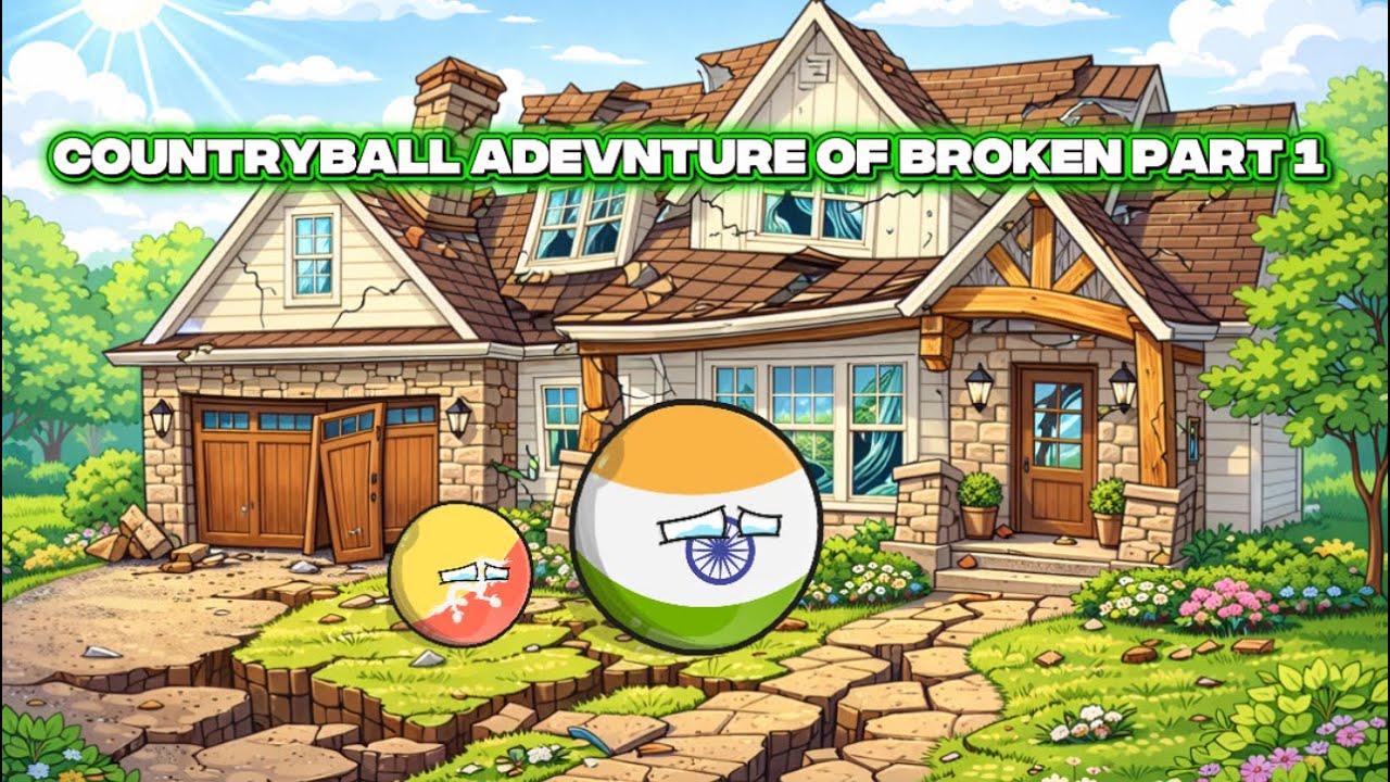 Countryball Adevntures of Broken part 1