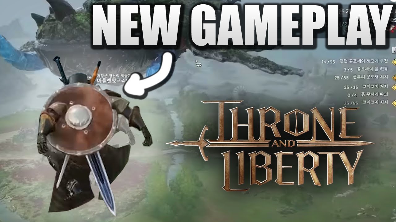 NEW Throne and Liberty Gameplay Footage (Internal Beta) + Website update