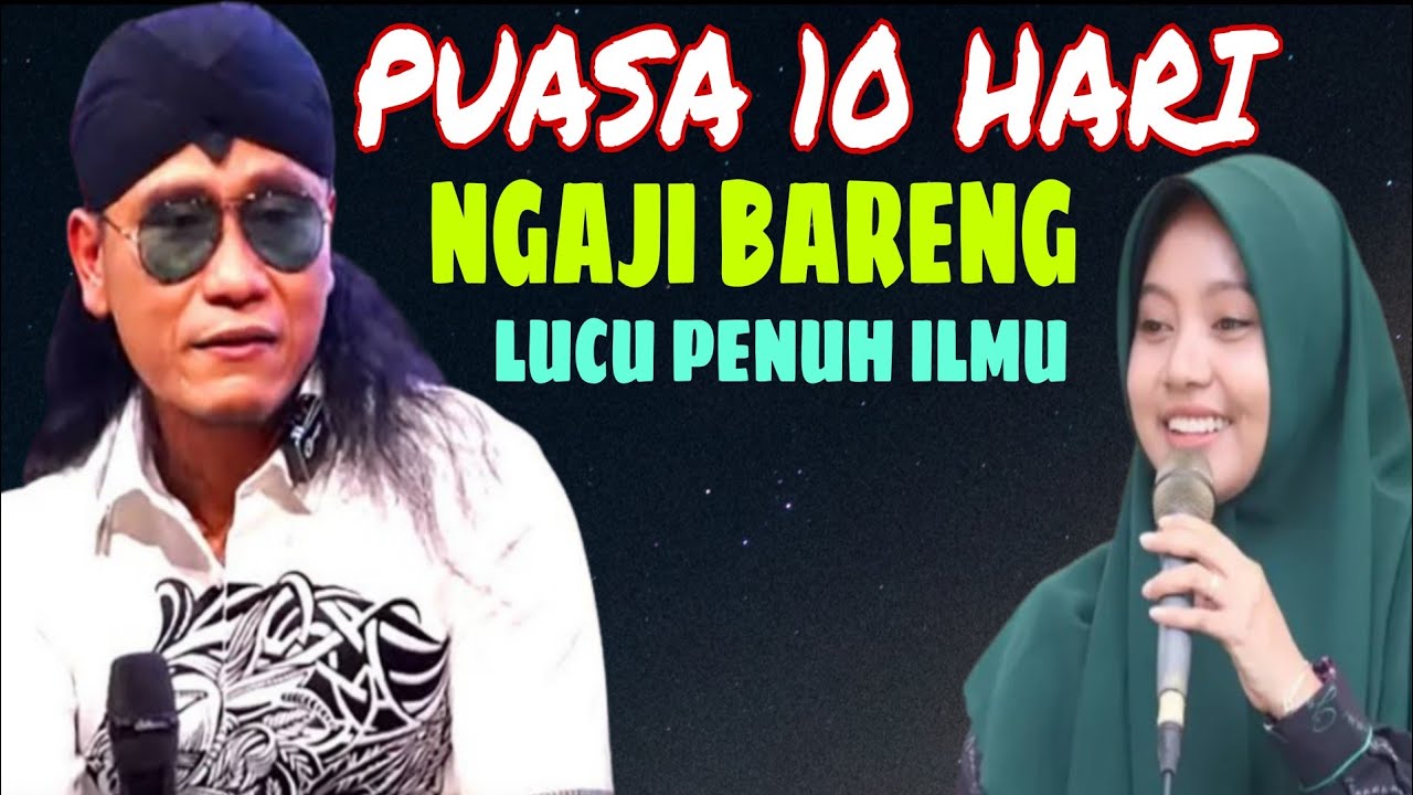 Gus miftah lucu bikin gempar pengajian di bulan puasa