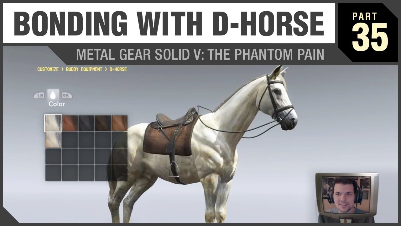 BONDING WITH D-HORSE - Metal Gear Solid V: The Phantom Pain - PART 35