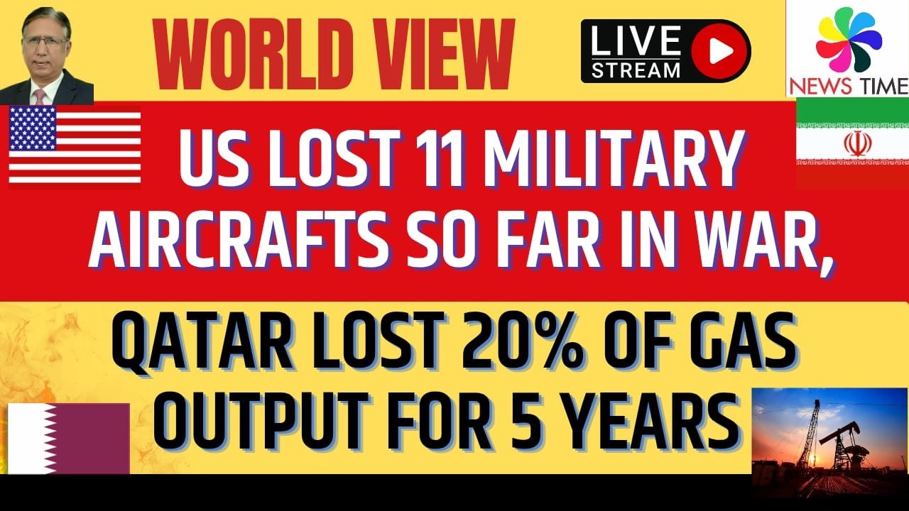 US Lost 11 Military aircrafts so Far in War, Qatar lost 20% of Gas Output for 5 Years