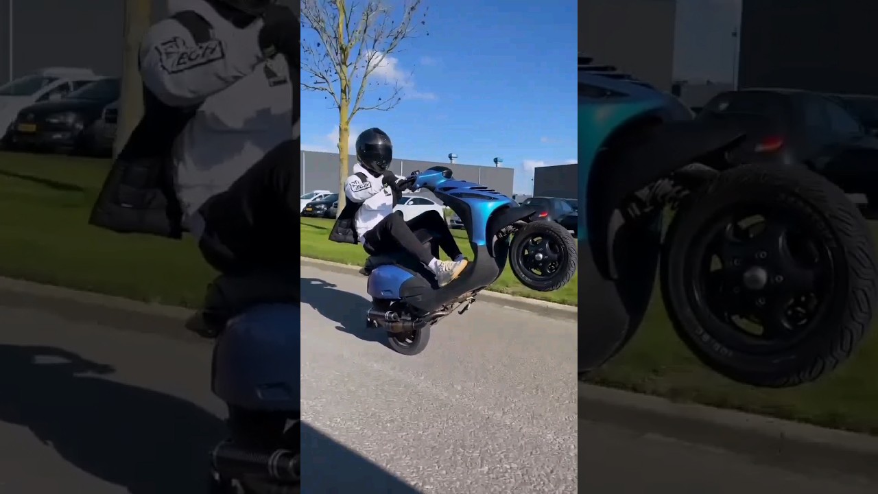 piaggio zip 70cc s6 wheelie#piaggio #bikelife #fypシ