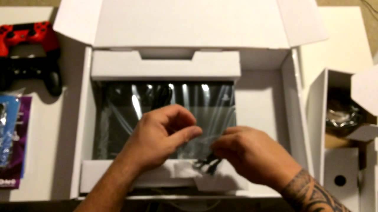 Unboxing PlayStation 4 #PS4