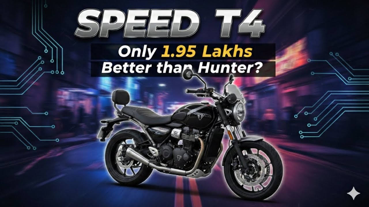 New Triumph SPEED T4 🌟| 1.95 Lakhs 💸 | Detailed Review | 2026 | Harsh Yadav | 
