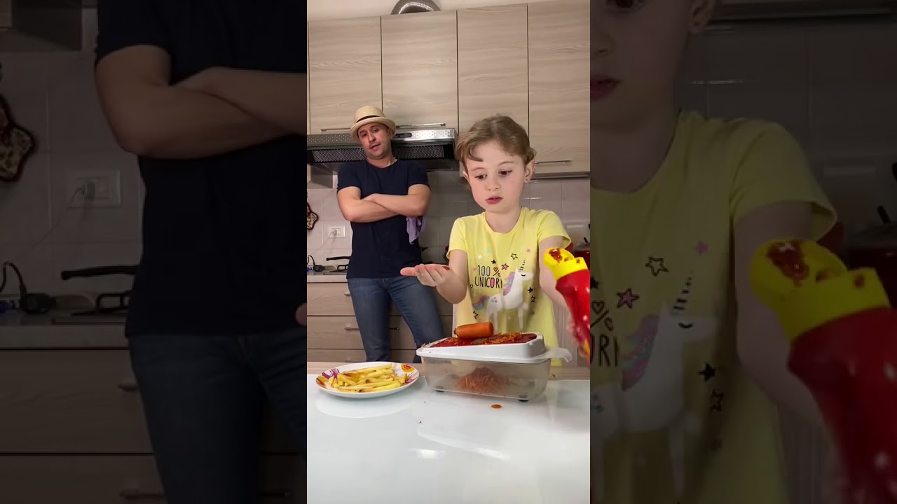 Giorgia fa lo scherzo al pap&agrave; Salvo checiap #shorts