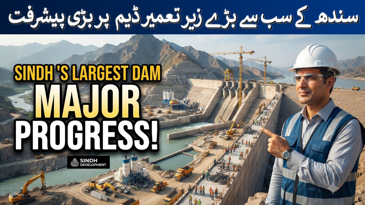 Sindh's largest under-construction dam | Rich Pakistan