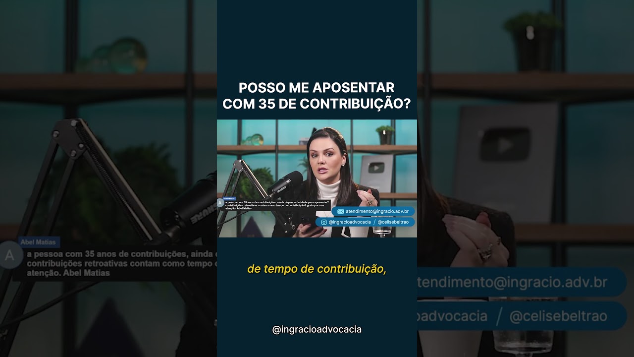 Quem tem 35 anos de contribui&ccedil;&atilde;o, pode se aposentar?