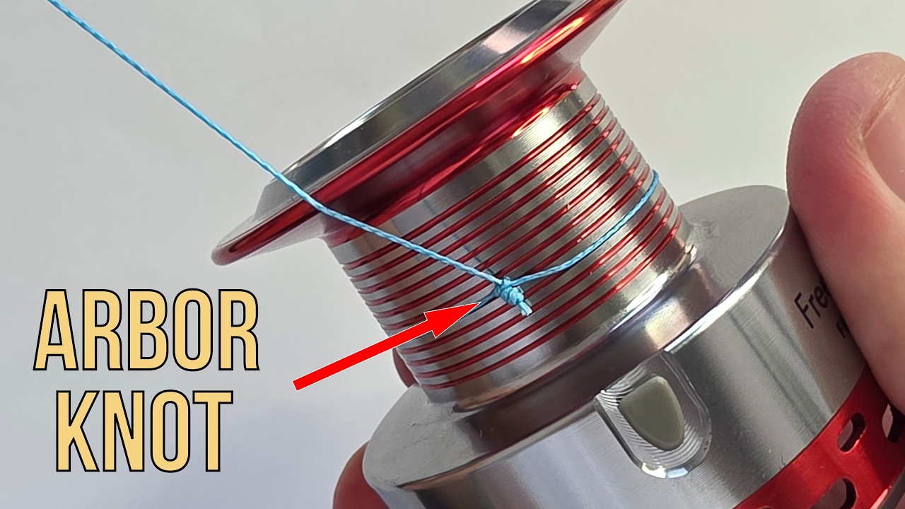 Arbor knot | Every fisherman should know this knot! | How to Fish #fishingknot #fishing #fishingtips