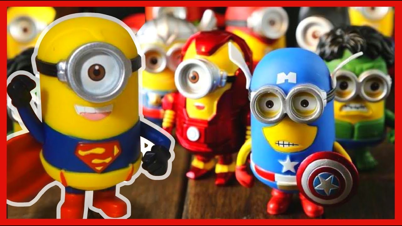 Миньоны Супергерои и Летающий Миньон. Гадкий Я. Despicable me.
