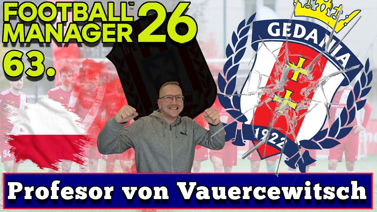 Profesor von VaueRCewitsch i zaginione trofea | Football Manager 2026 | #63 Przeprowadzka.