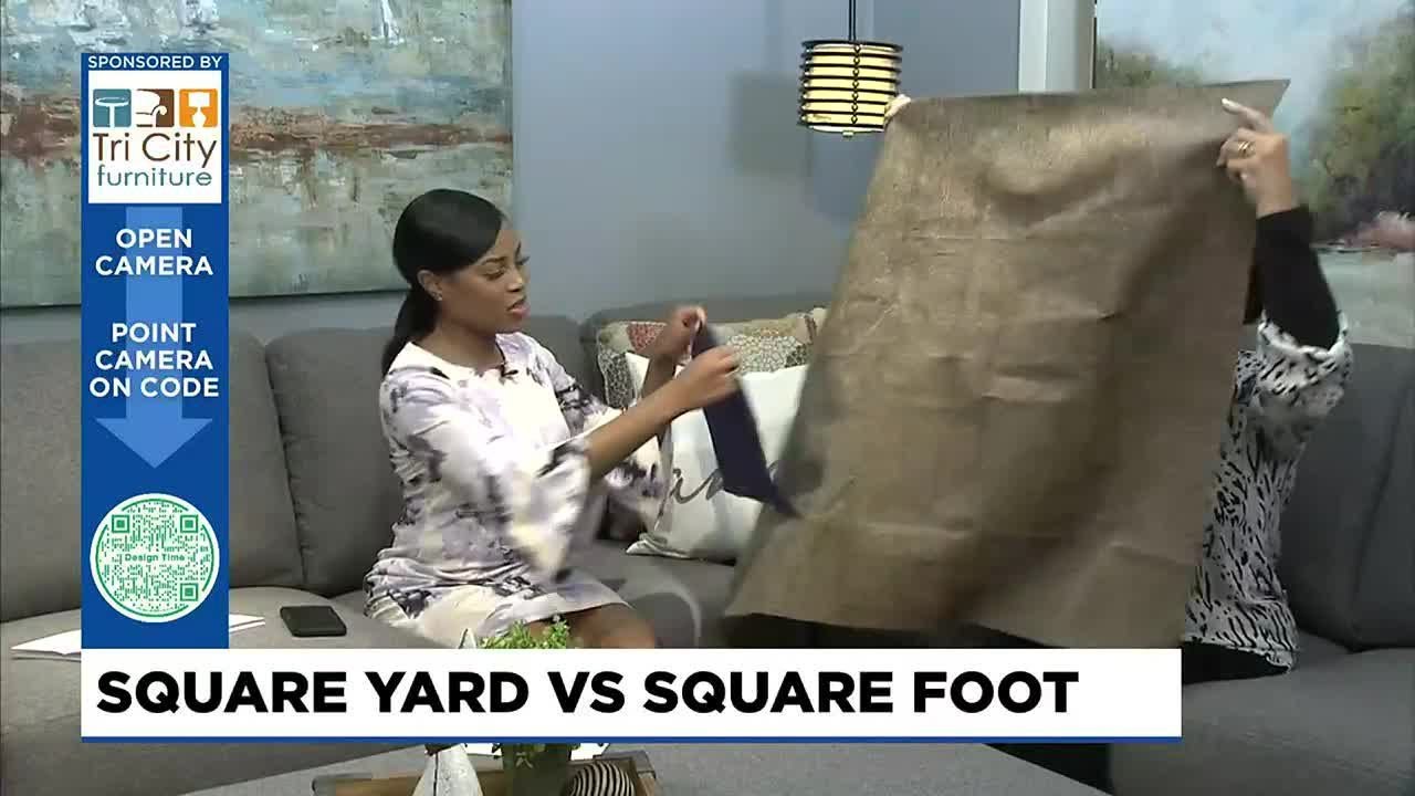 Design Time: Square yard vs square foot