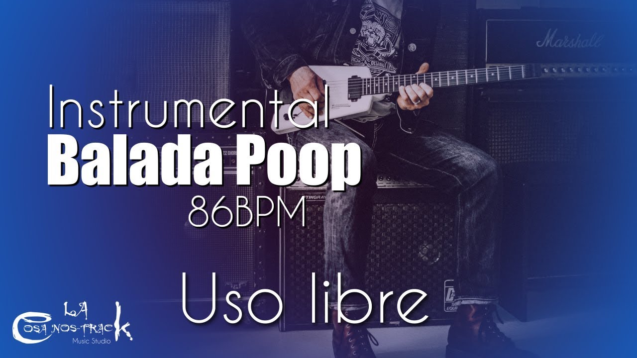 Pista de Balada Pop - Uso Libre