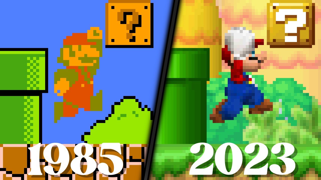Super Mario Bros. 1 Remake (NSMBDS) - New Super Mario Bros. Origins. ᴴᴰ