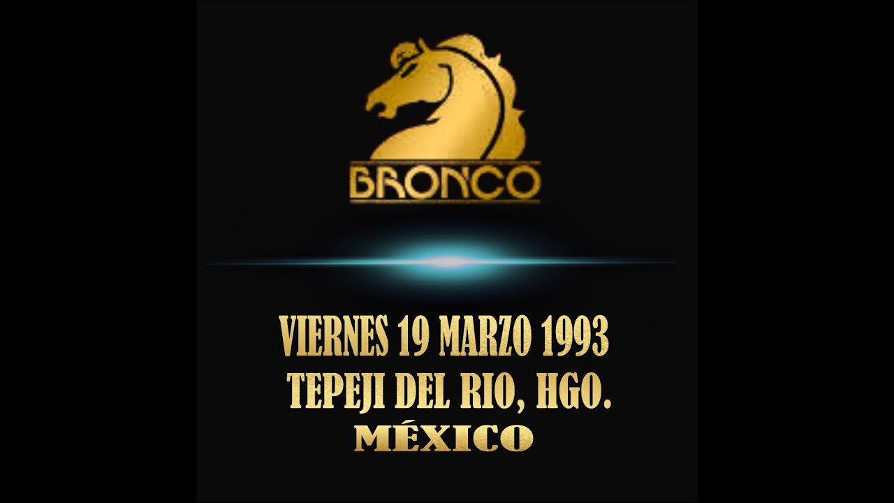 BRONCO EN TEPEJI DEL RIO, HGO., EL 19 MARZO DE 1993 (COMPLETO) HACE 30 AÑOS DE ESTE SUPER BAILAZO!