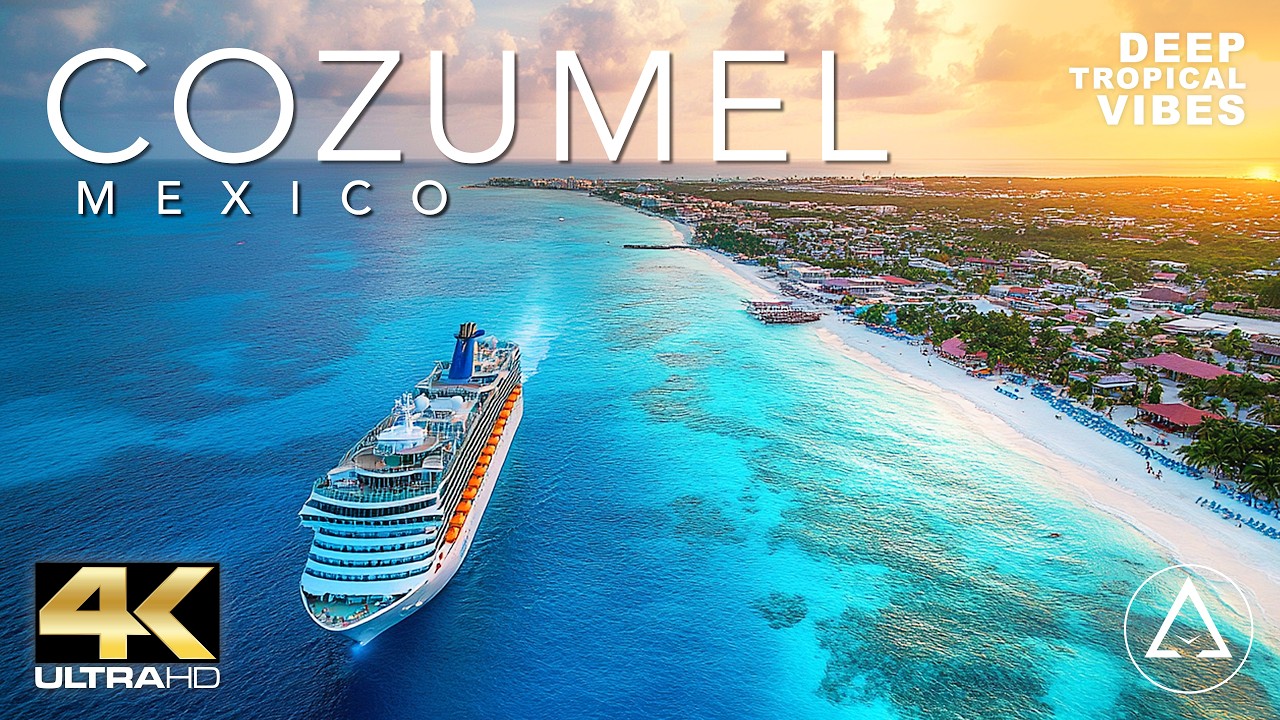Exploring Cozumel, Mexico from Above | Chill Island Vibes