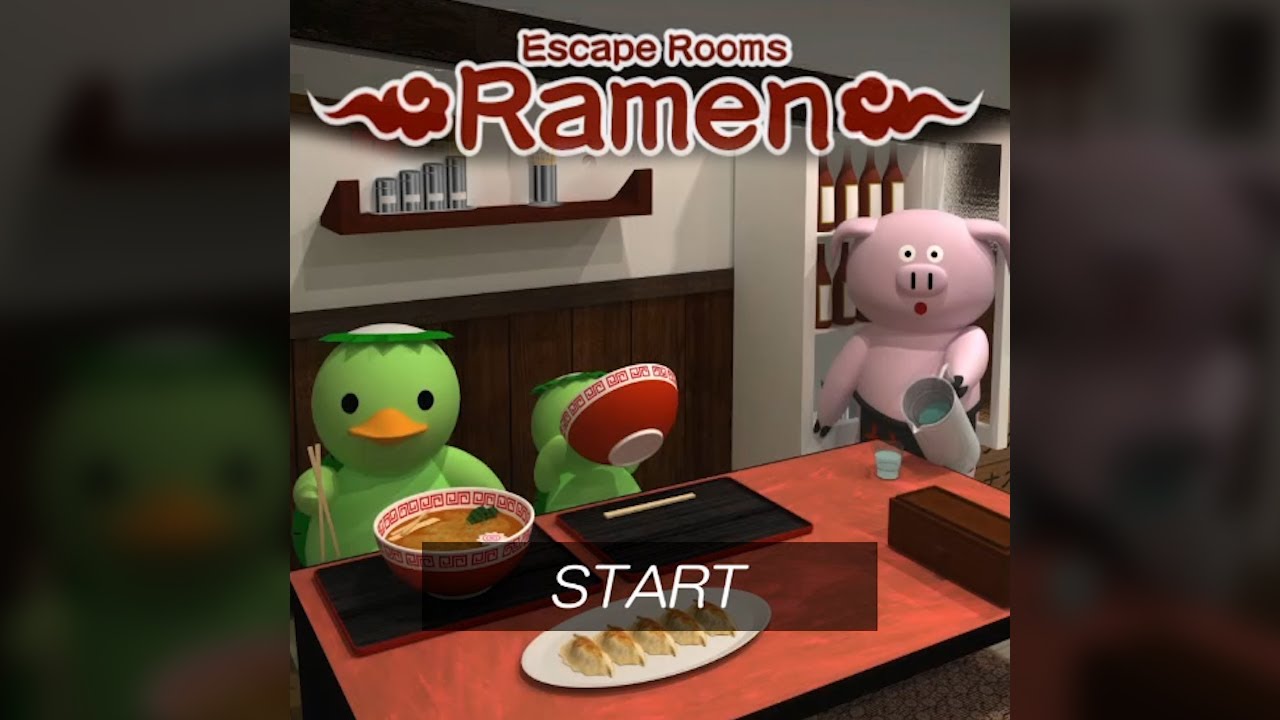 Escape Rooms Ramen Walkthrough (NAKAYUBI)