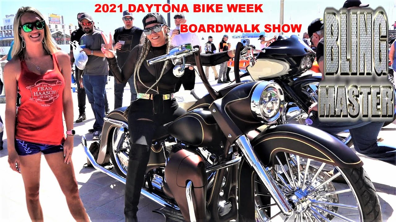 2021 Daytona Beach Bike Week, Boardwalk Bike Show, Harley-Davidson Custom Cycles & More!