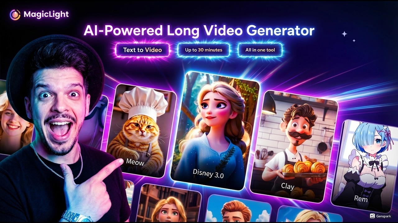 CREA VIDEOS A TRAVES DE TEXTOS CON ESTA IA GRATIS #magiclightai