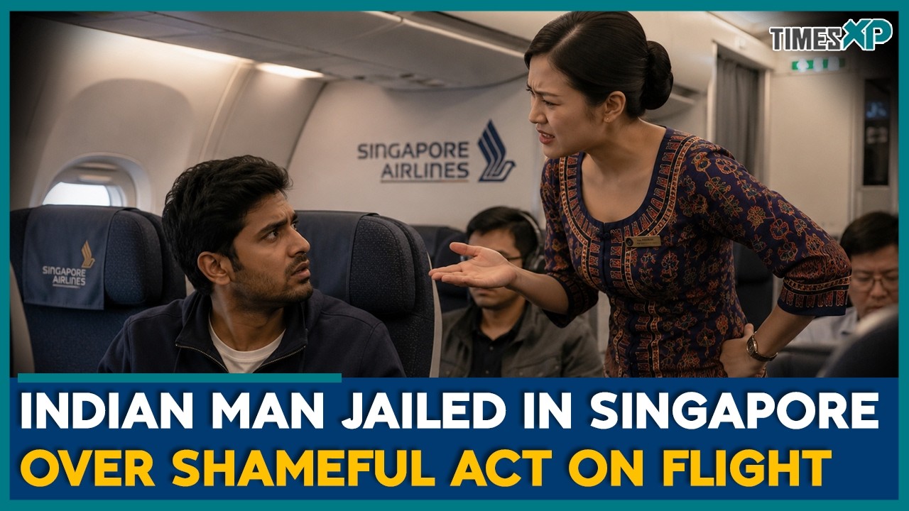 Indian Traveler's Actions on Flight End in Prison in Singapore | Indians Abroad