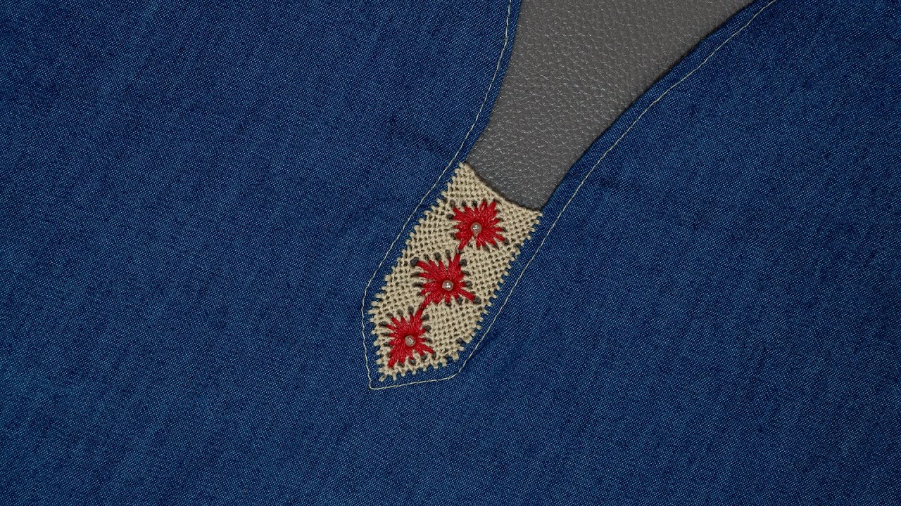 Neck Designs: Elevate Your Style with Hand-Sewn Elegance