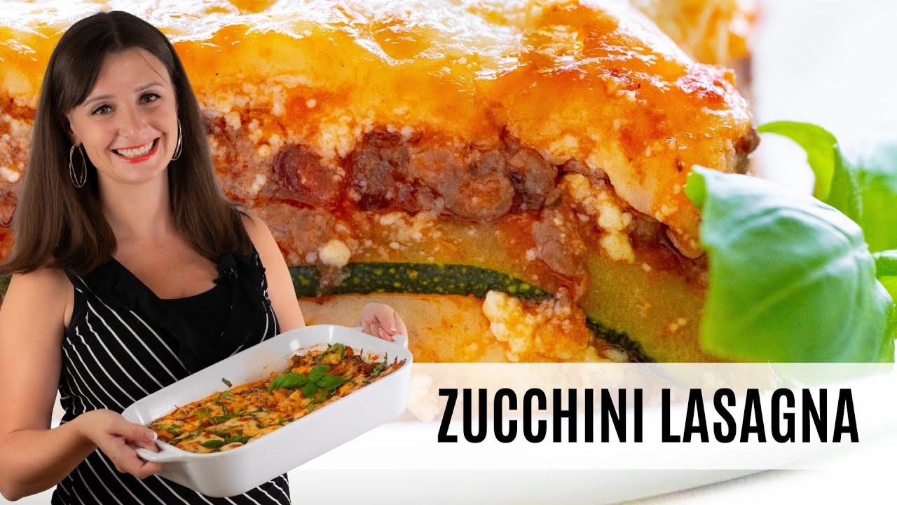ЛАЗАНЬЯ ИЗ КАБАЧКОВ: Лучший способ сделать ее вкусной и НЕ водянистой!
