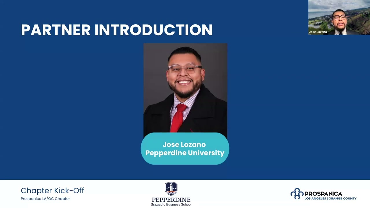 Prospanica LA/OC Chapter Virtual Kick-off