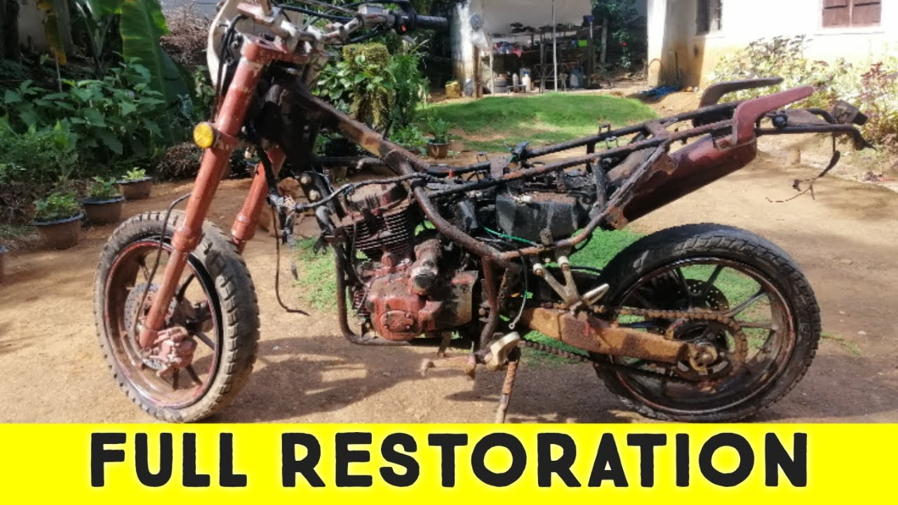 Restoration Abandoned Old Motorcycle Demak DTM 150 | Motorcycle Full Restoration