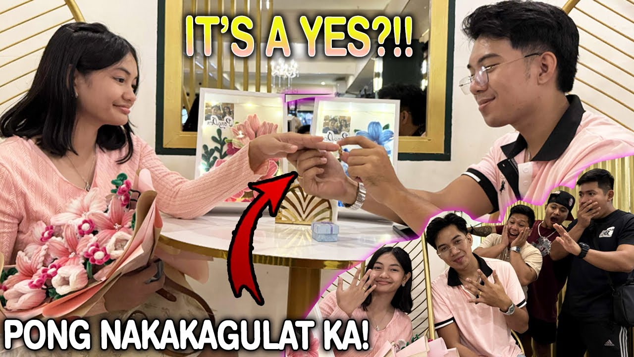 PONG NAGPROPOSED SA 1ST MONTHSARRY NILA NI EDEN?!!