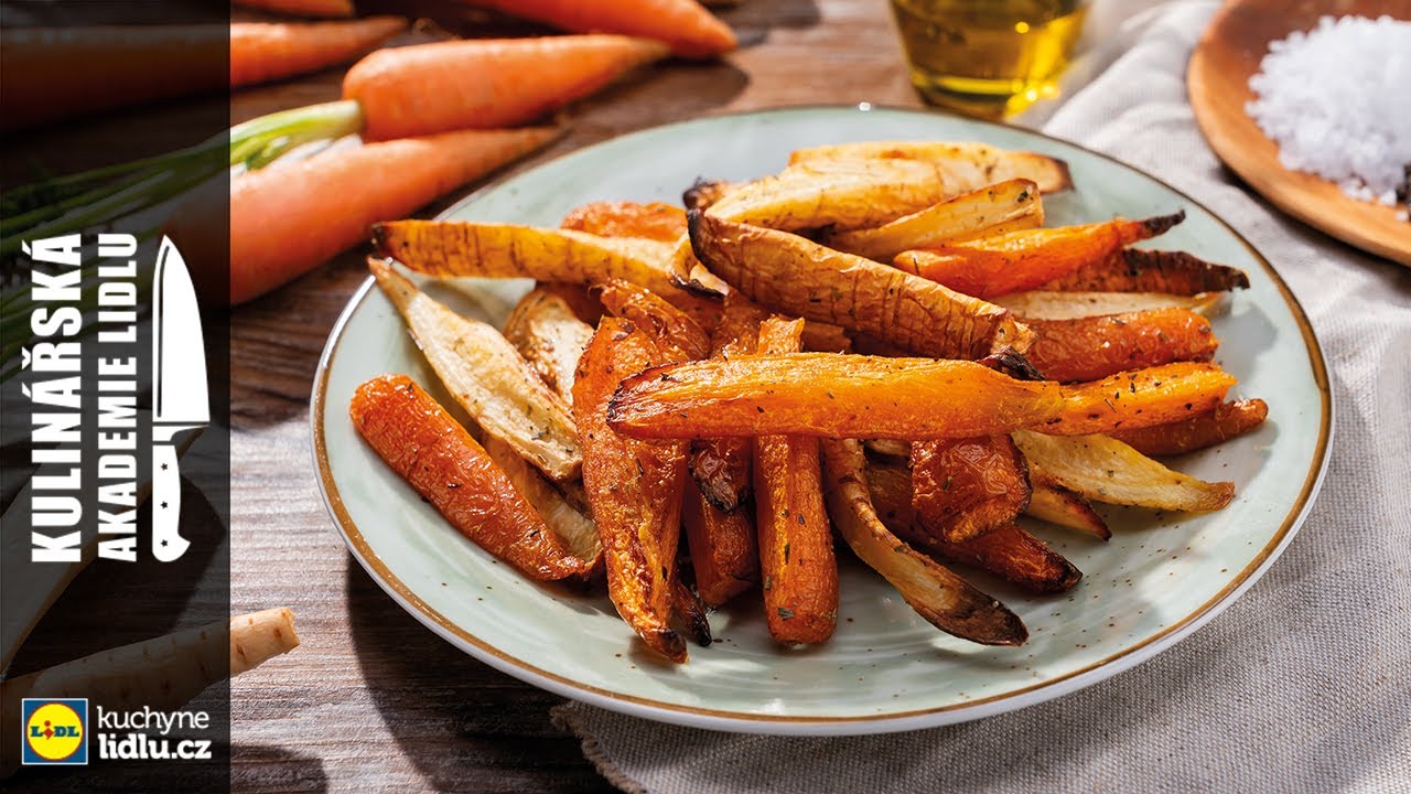 Zelenina pečená v horkovzdušné fritéze - Roman Paulus - Kulinářská Akademie Lidlu