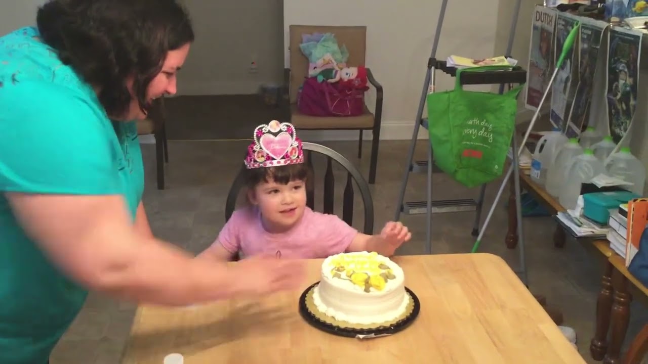 Happy 4th birthday Ariel 